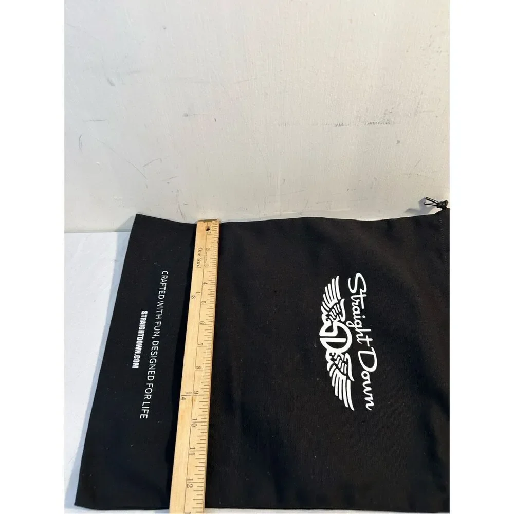 Straight Down Black Golf Shoe travel bag‎ new 16